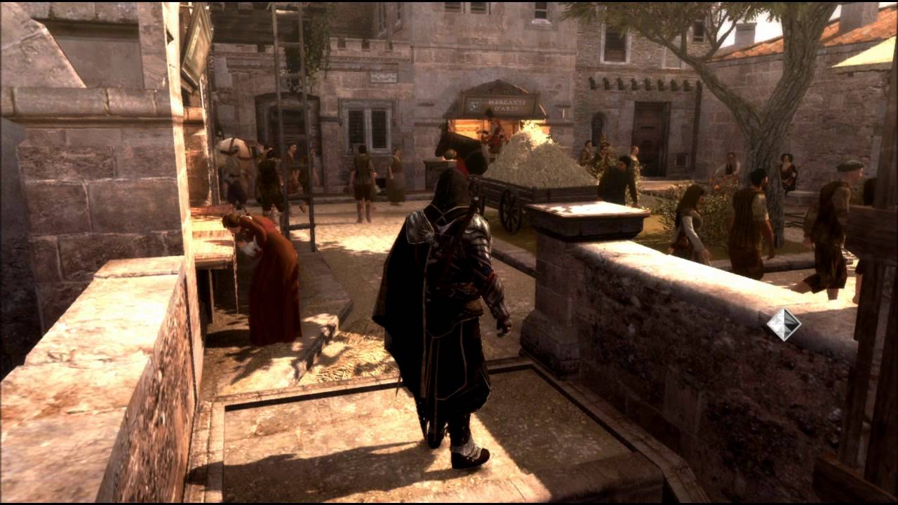 #076 AC: Brotherhood Walkthrough german; Shopping und Schrumpfkopf