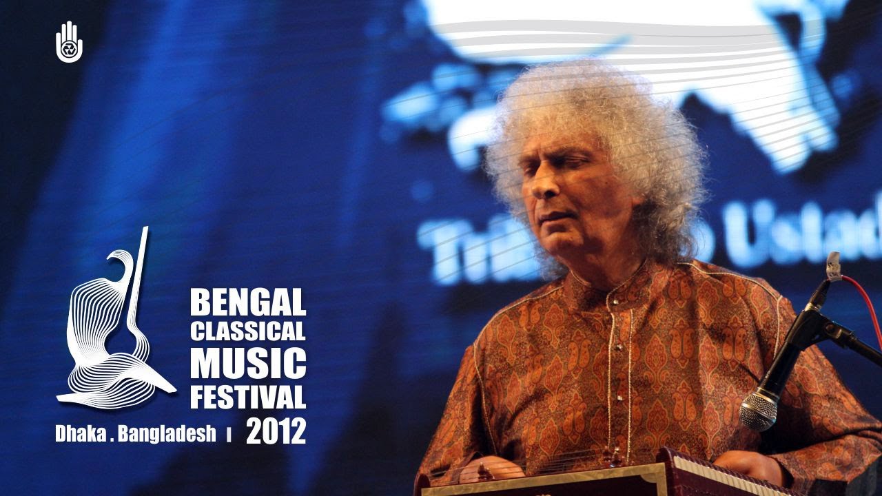 Raga Antardhwani on the Santoor I Pt Shiv Kumar Sharma I Live at BCMF 2012