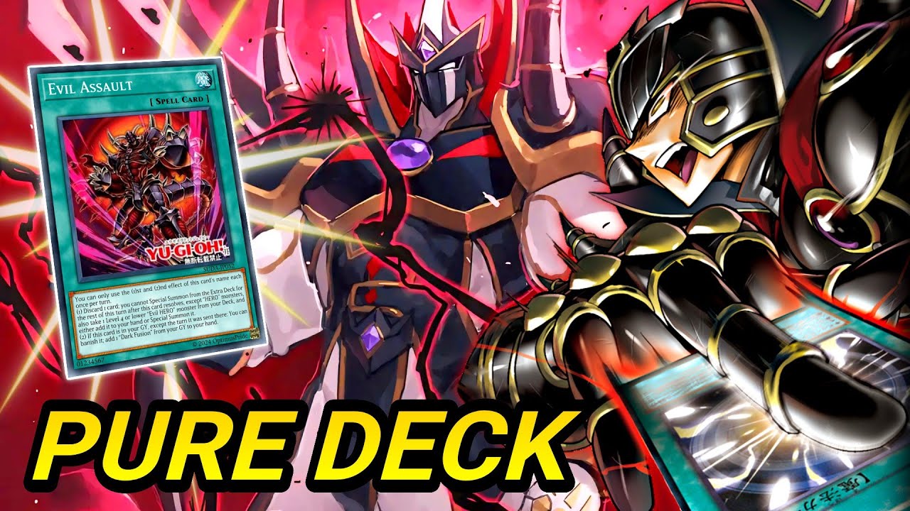 🔥 Pure EVIL HERO Deck 😈👉 Post SUPREME DARKNESS