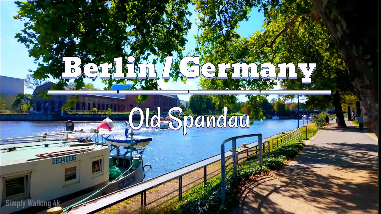 4k Walking Through Old Town Spandau 