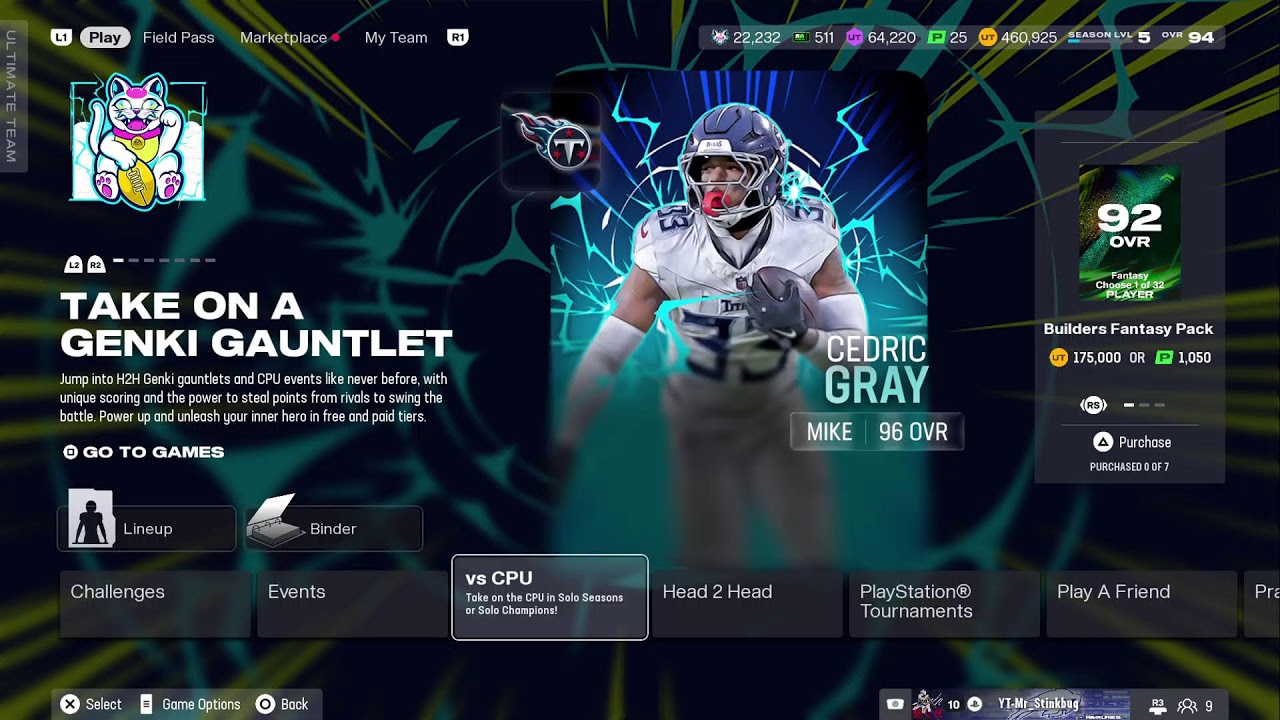 Madden ranked and 2v2