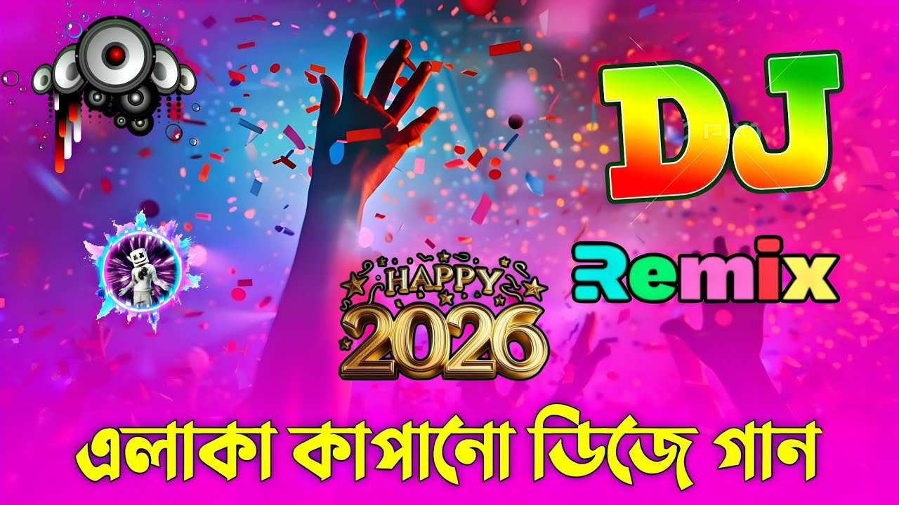 এলাকা  কাপানো ডিজে গান | English Hard Bass Remix | Dj Gan পিকনিক ডিজে গান ২০২৫ | Mati Kapano Dj Gan