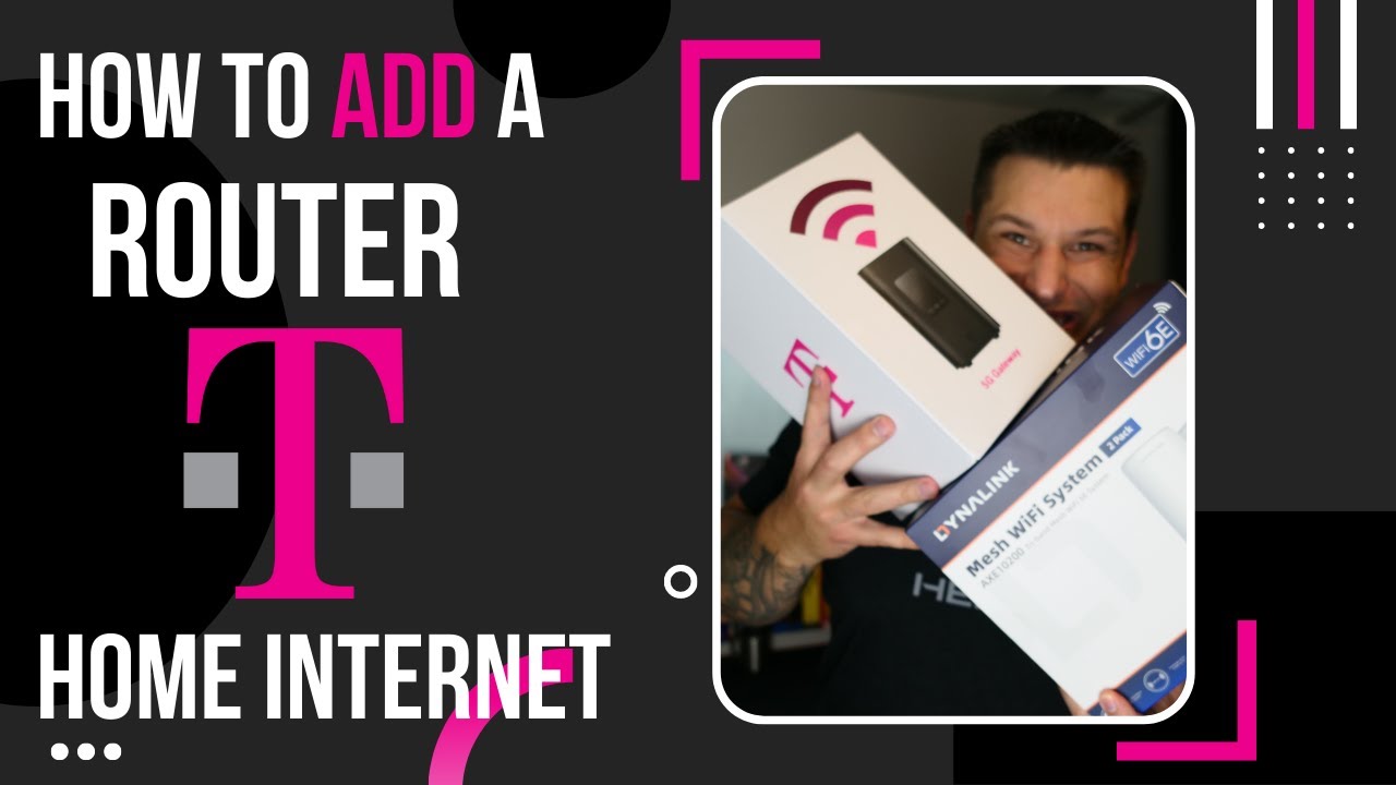 How to add a router to T-Mobile Home Internet | Arcadyan KVD21