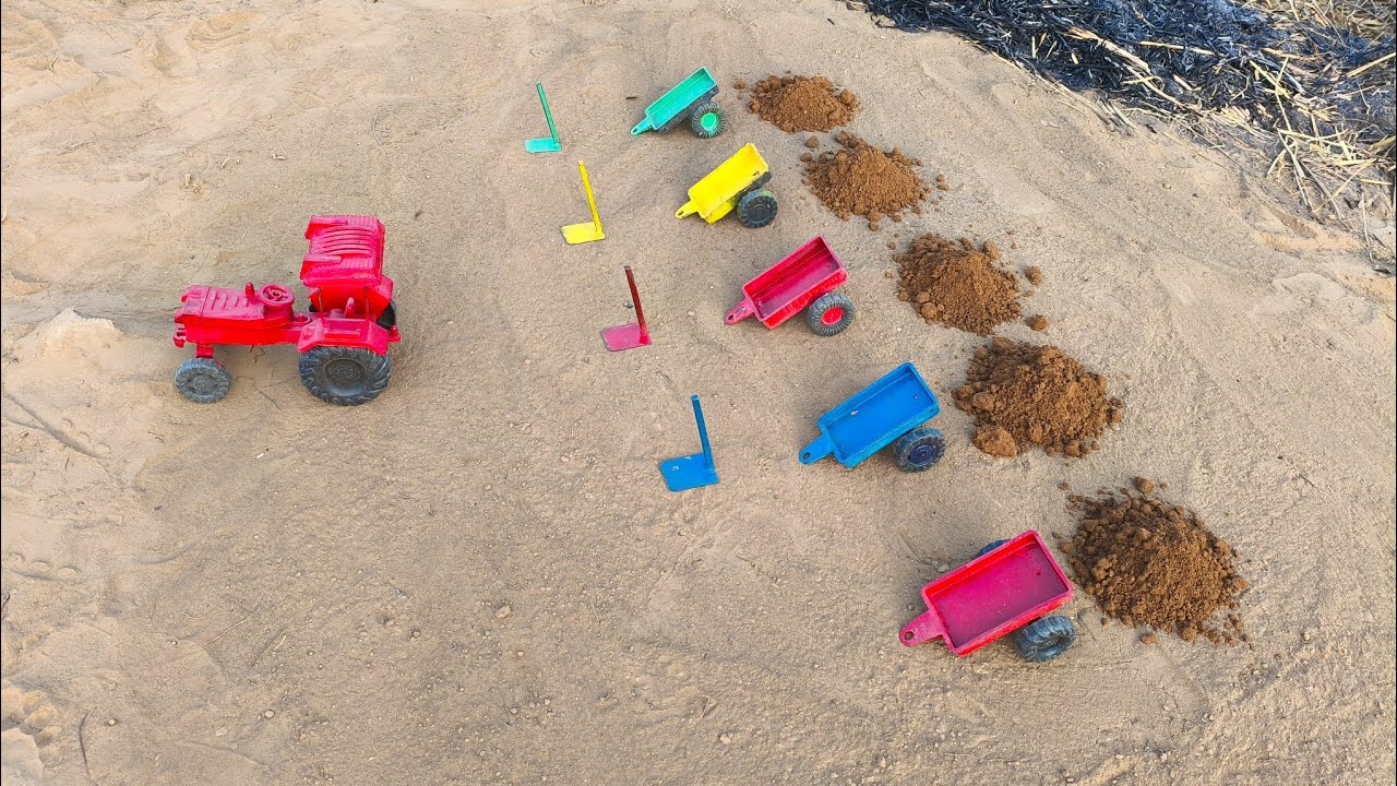 A tractor shovel was left at home. Tractor Video