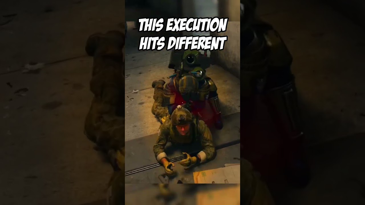 MODERN WARFARE EXECUTIONS HIT DIFFERENT #shorts #cod #mw2 #callofduty