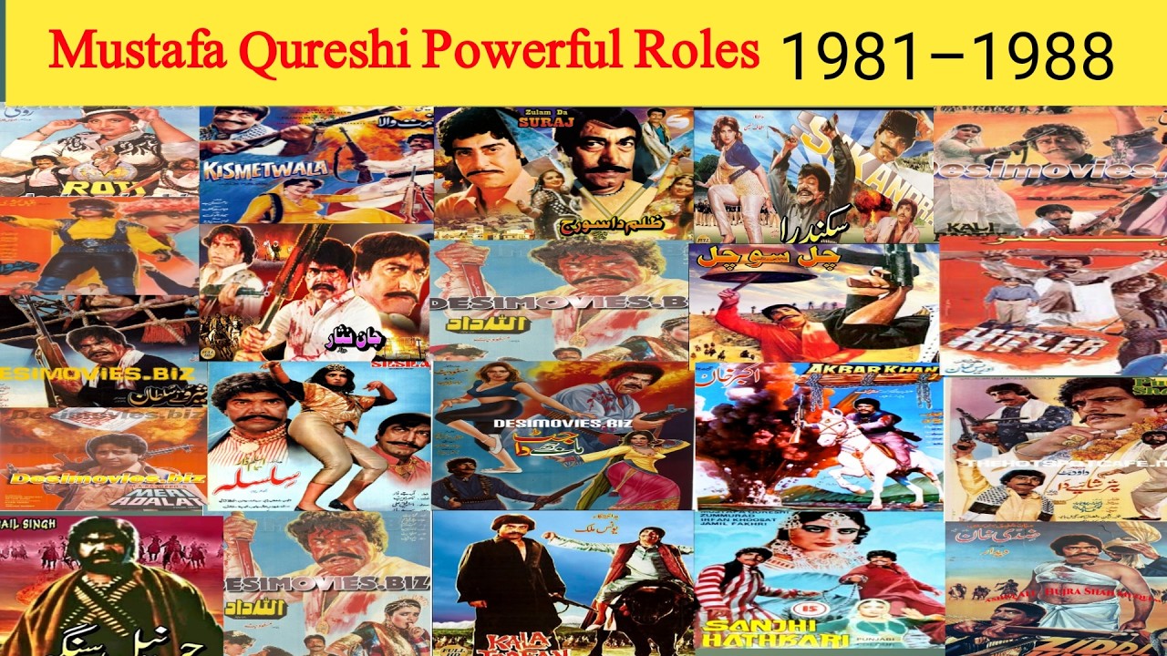 Mustafa Qureshi Powerful Roles | 1981–1988 | Part 2