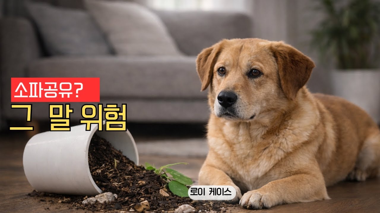 소파 금지 없이 분리불안 고친 로이의 비밀 (실제 교육 영상 공유)
