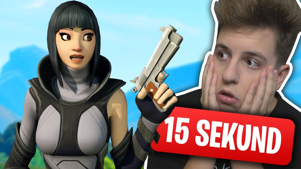 15 SEKUND FORTNITE CHALLENGE! JACOB