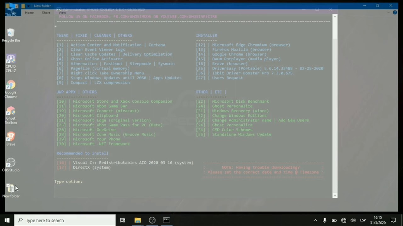 Windows 10 19H2 x64 2020 compacto y s&uacute;per lite
