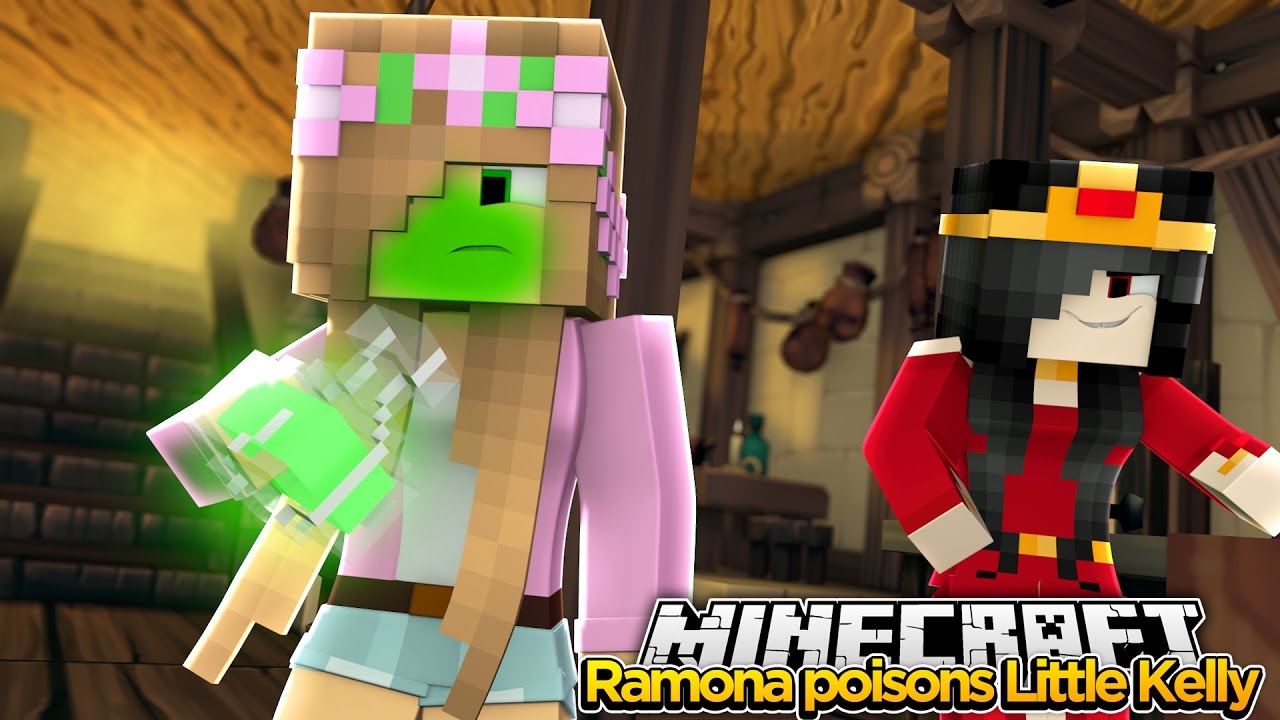 Minecraft Royal Family: RAMONA PRANKS LITTLE KELLY & LITTLE CARLY!
