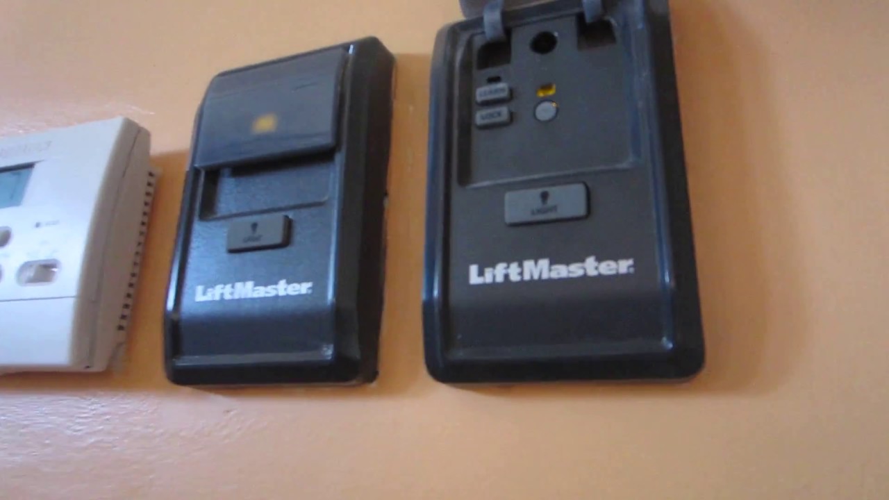 Liftmaster, Genie, and Chamberlain Garage Door Openers