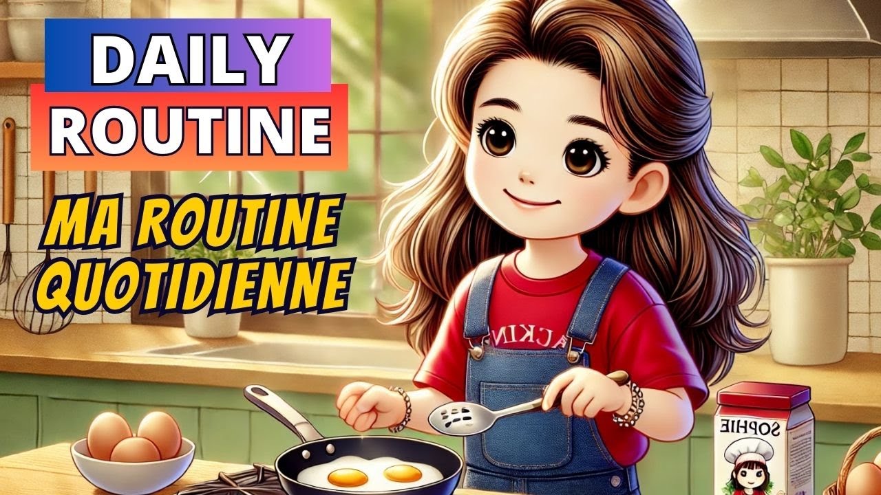 How to Talk About Your Daily Routine in French | French Speaking and Listening Practice