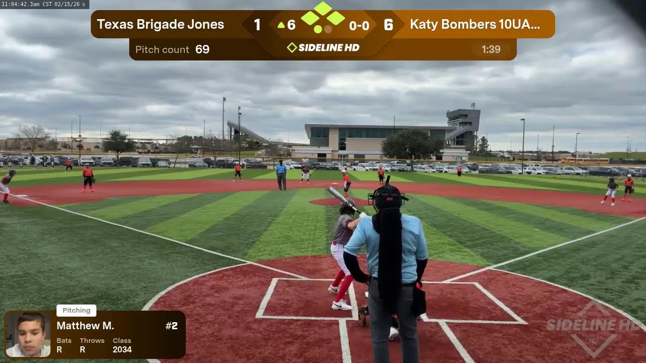 Katy Bombers 10UAAA vs. Texas Brigade Jones (2026.02.15)