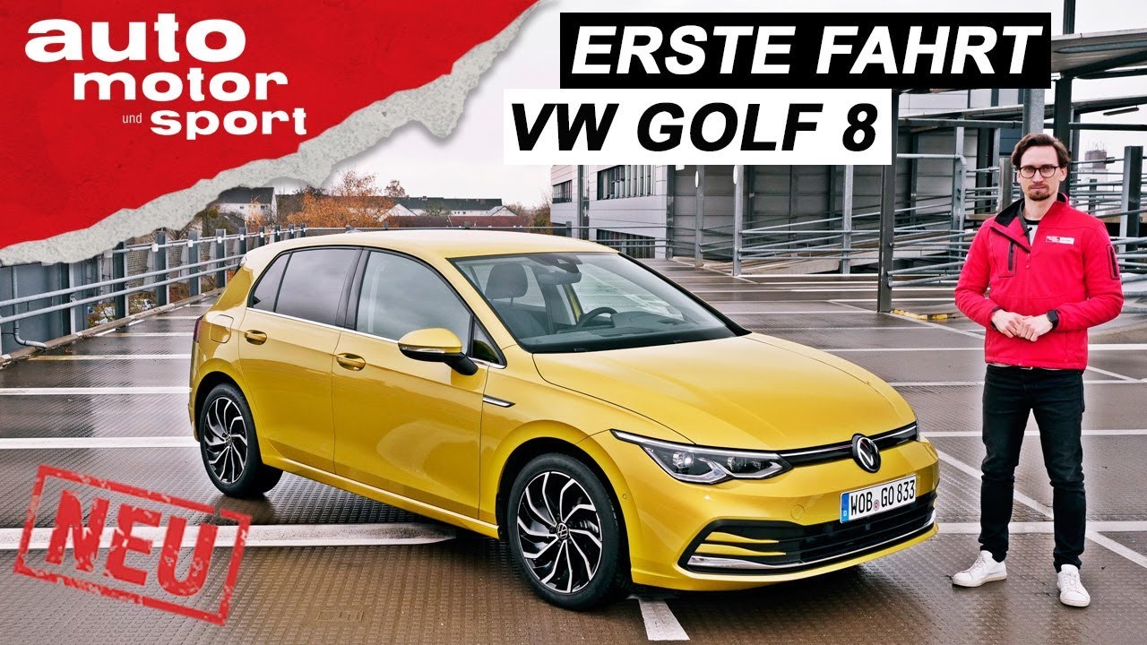 Erste Fahrt im neuen VW Golf 8: Was kann der Mild-Hybrid? - Fahrbericht/Review | auto motor & sport