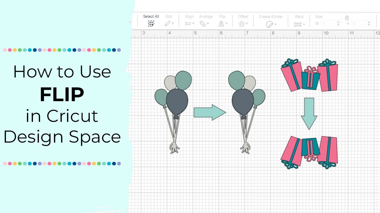 How to Flip in Cricut Design Space