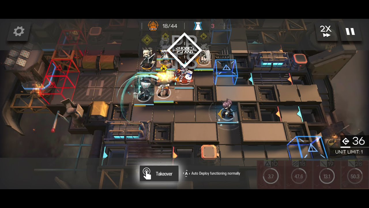 [Arknights] JT8-3 Mid-Low End Auto deploy ft. SilverAsh S3M1 & no Nightingale