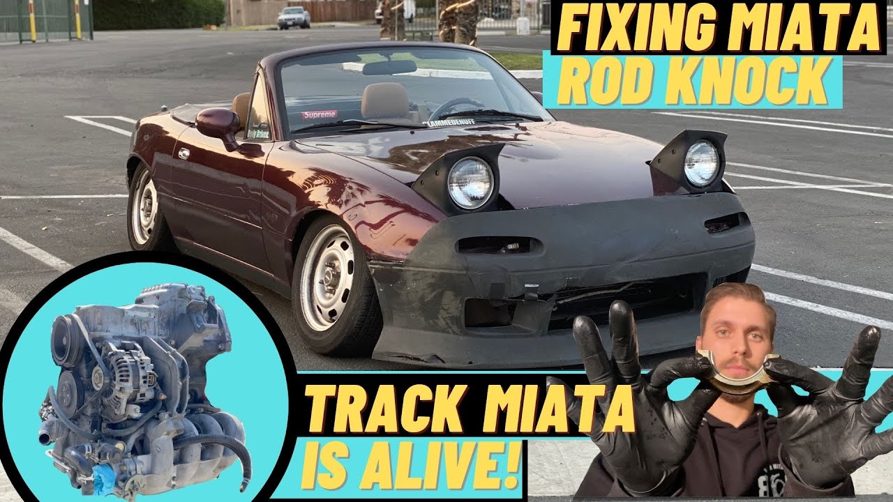 Устранение стука штока Miata. ТРАССА MIATA ЖИВА!
