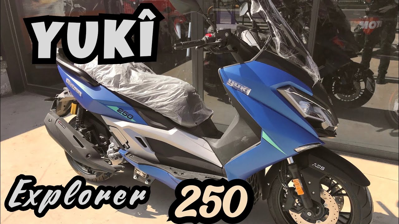 Yuki Explorer 250 | T11 | Scooter | İnceleme | Bafra | Uçar Motosiklet