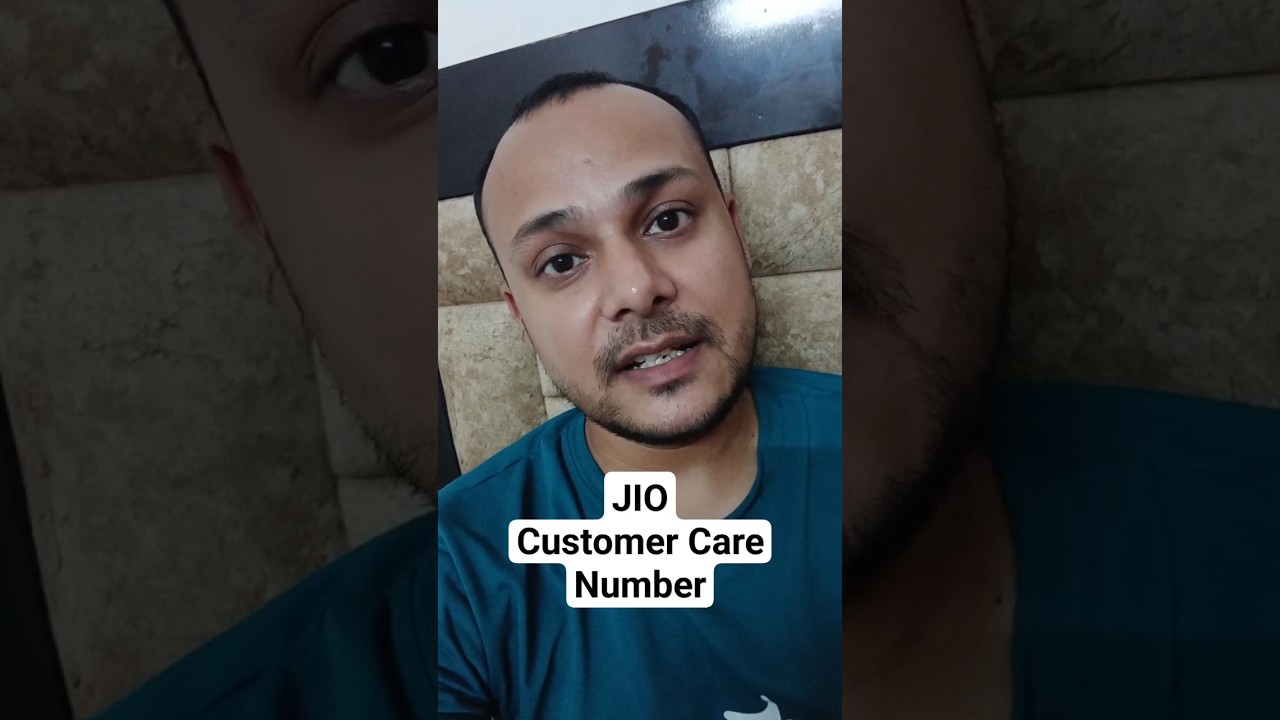 JIO customer Care Number ✅ | #shorts #jio #customerservice