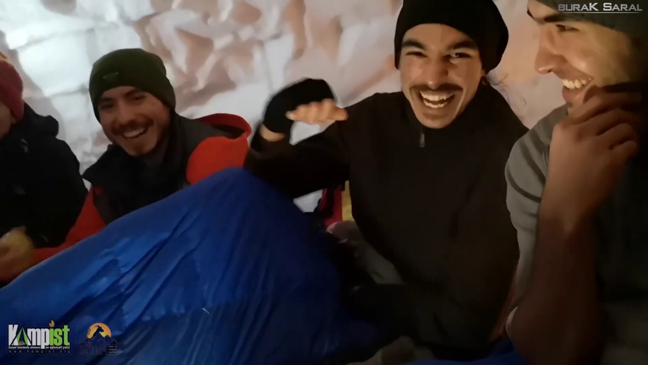 Kar Mağarasında Bir Gece - Kar Mağarası Yapımı
