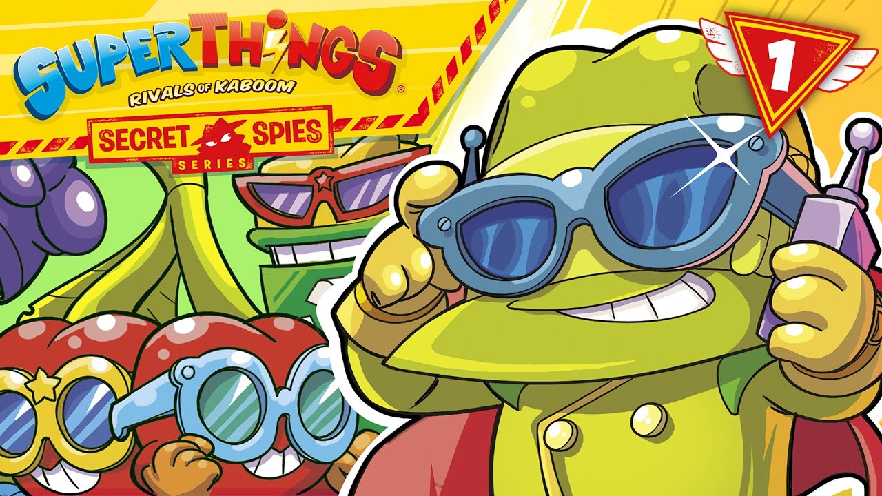 😎 EPISODIOS SUPERTHINGS 😎 Ep 1 | LAS INCREÍBLES SPY GLASSES | Serie de DIBUJOS para NIÑOS
