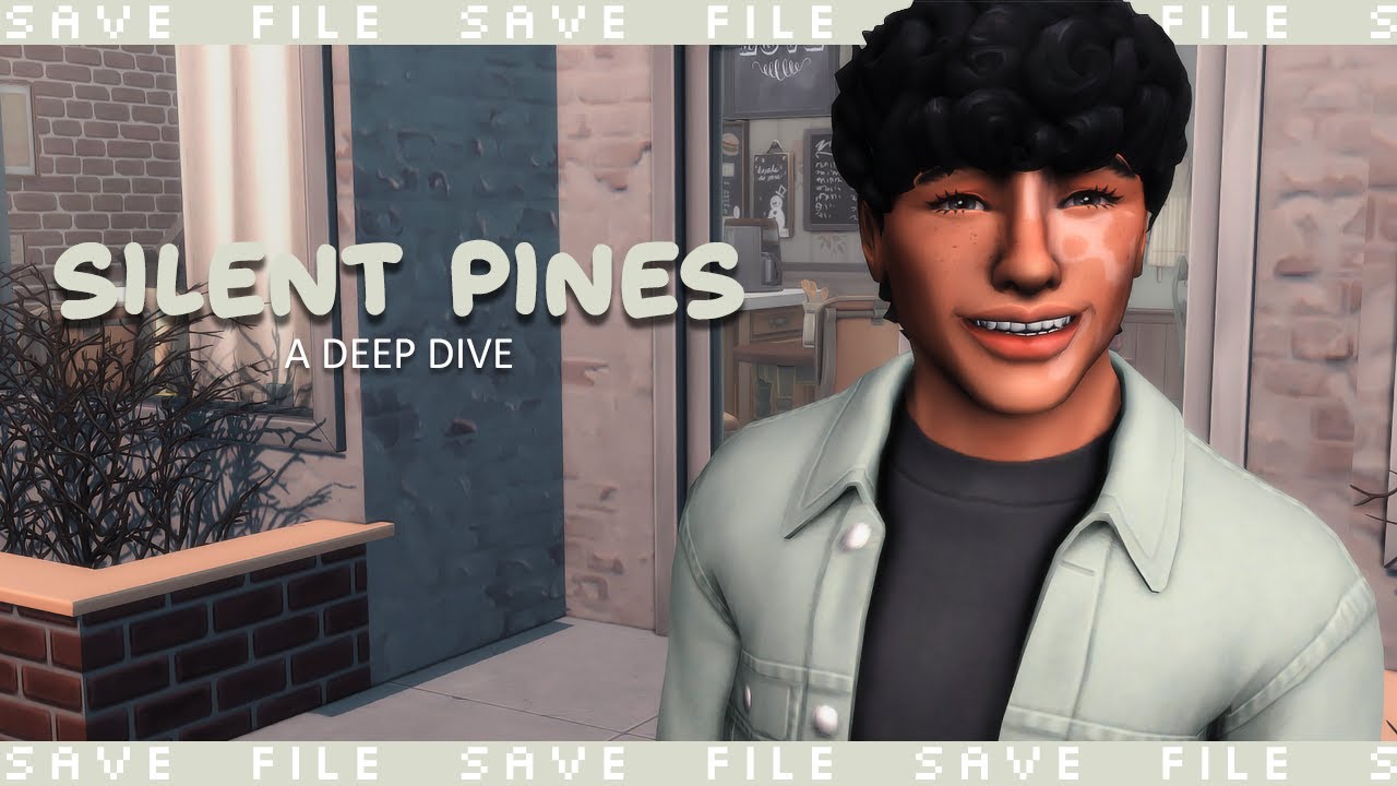a deep dive into silent pines (a base game save file) | the sims 4