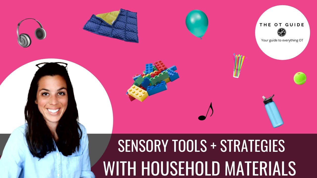 Sensory Strategies + Tools with Household Materials for Distance Learning