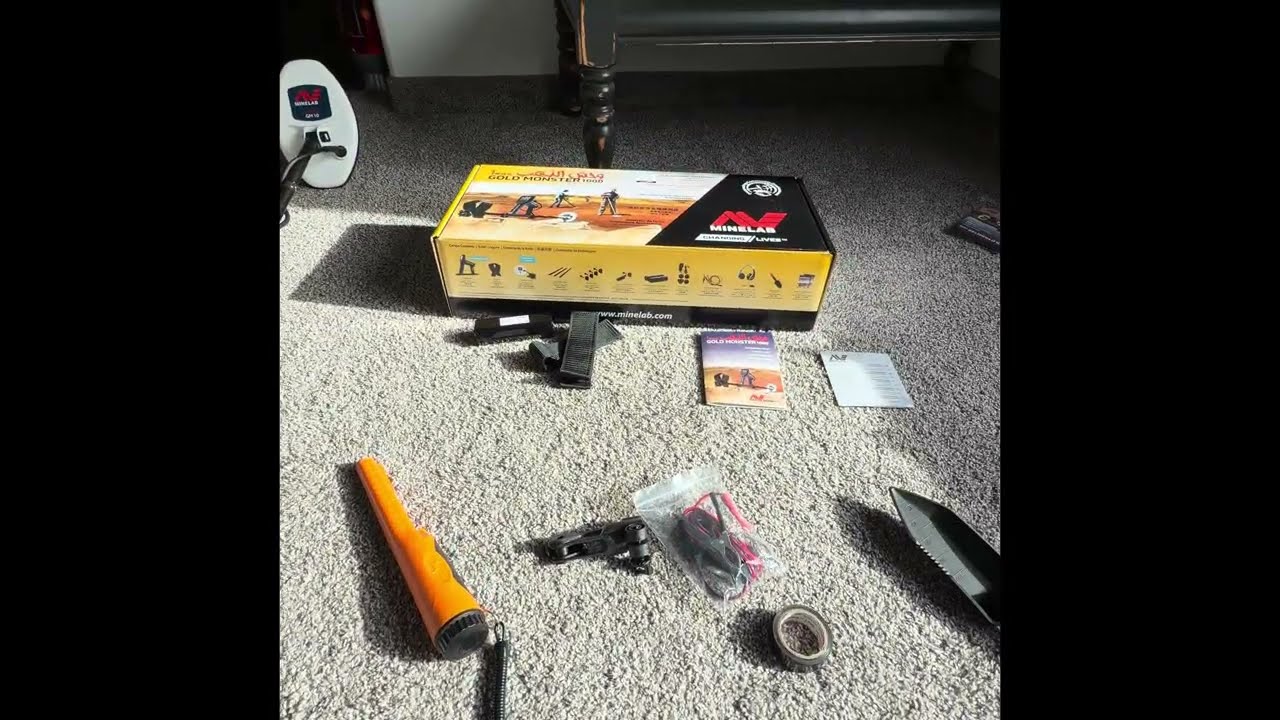 WOO HOO! MINELAB MONSTER 1000 Gold Detector Arrived At My Door!!