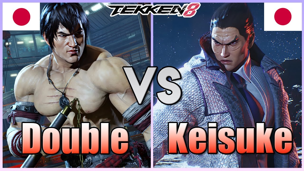 Tekken 8 ▰ Double (#1 Law) Vs Keisuke (#1 Kazuya) ▰ High Level Matches!