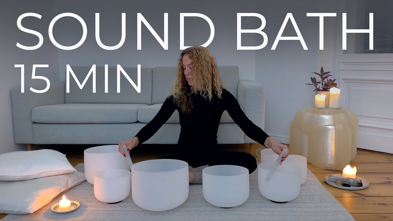 Singing Bowls Sound Bath for Relaxation | 15 Min Sound Healing Meditation