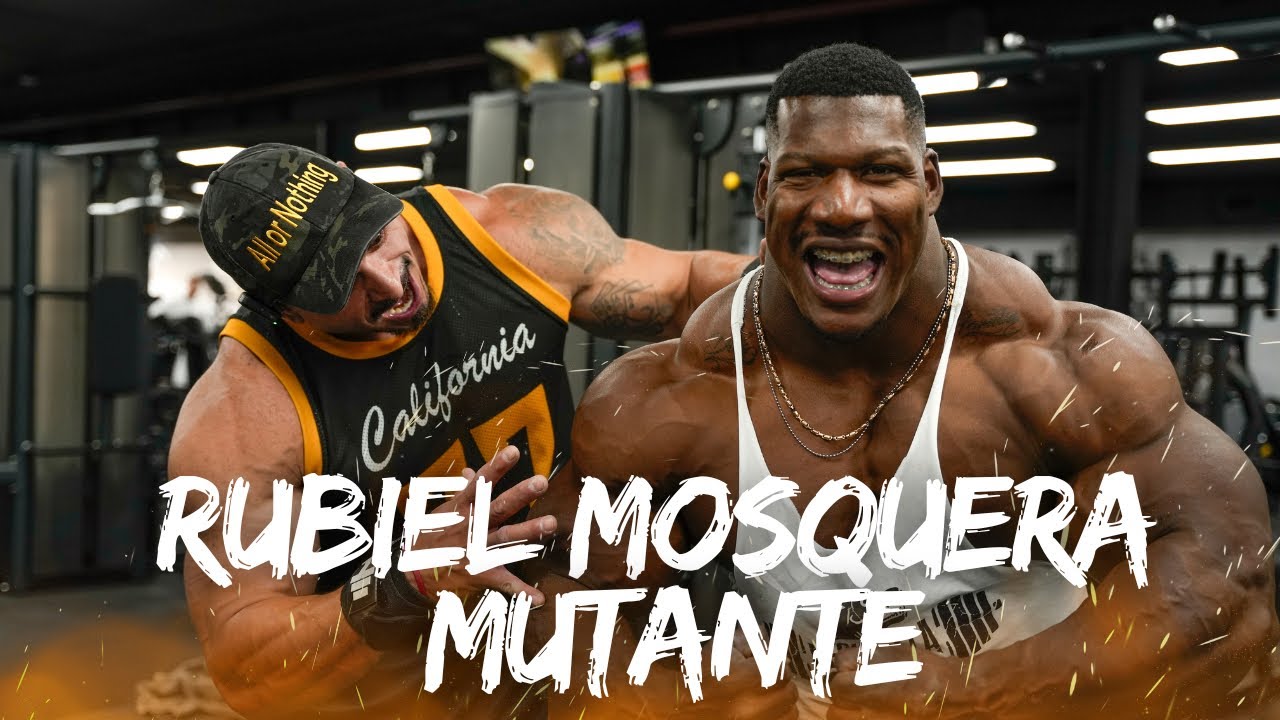 HOMBROS CON RUBIEL MOSQUERA , EL MUTANTE.