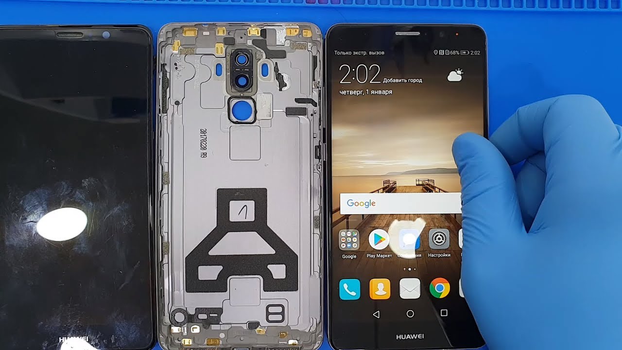 Замена дисплея и корпуса Huawei Mate 9