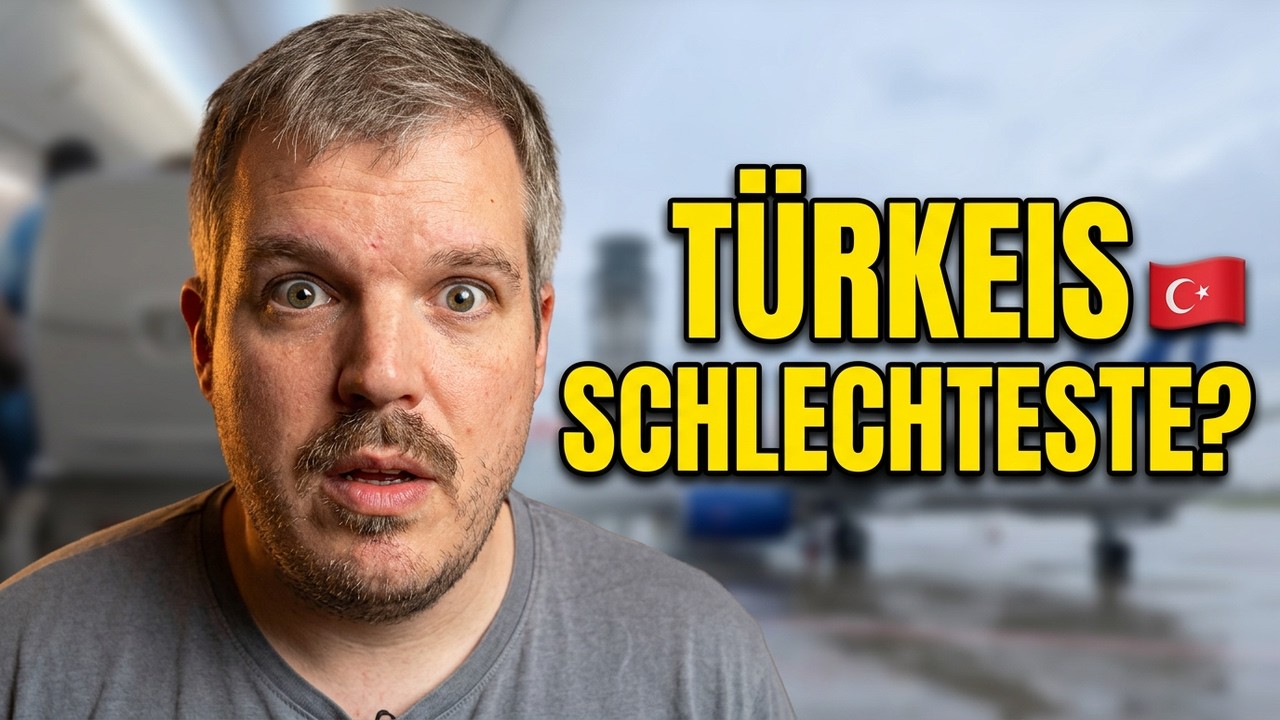 Geflogen mit der SCHLECHTESTEN Airline der Türkei? Meine AJet Erfahrung 🇹🇷