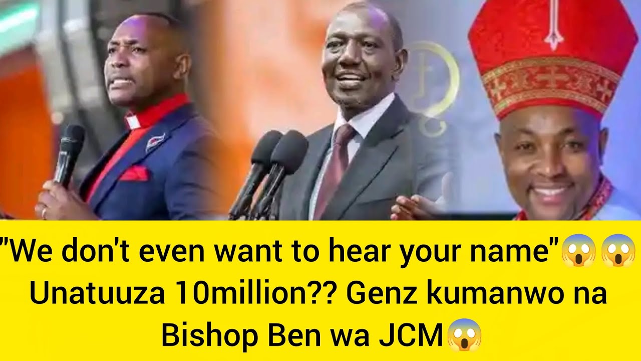 Wee KIENGEI nitwaumanwo!! GENZ kwihita matigatambura KIENGEI ta Bishop ringí 😱😱 nikwanyitana....! 😱