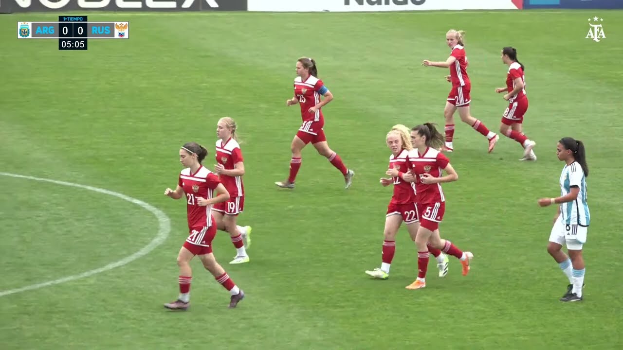 Argentina vs. Rusia - Sub 17 Amistoso Internacional Femenino