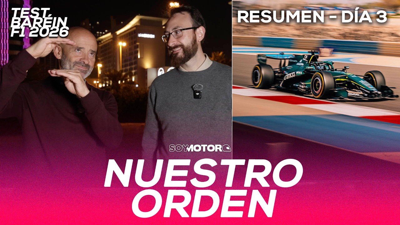 Orden después de la primera semana de test | Lobato y Rosaleny, Test Baréin - Día 3 | SoyMotor.com