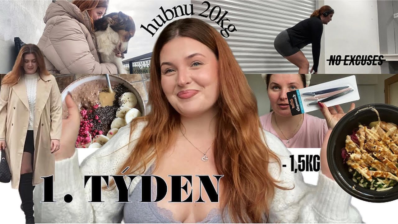 ✨HUBNU 2OKG 🙀 - 1.týden 🥞Snídaně 🍑Fitko 🧖🏻‍♀️Dermaplaning/úprava obočí🤢NECHUTNÝ kafe ☕️nový úkol 🤫
