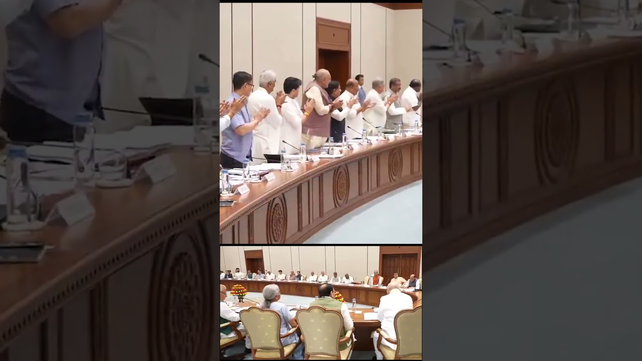 Cabinet Salutes PM Modi&rsquo;s Historic Milestone