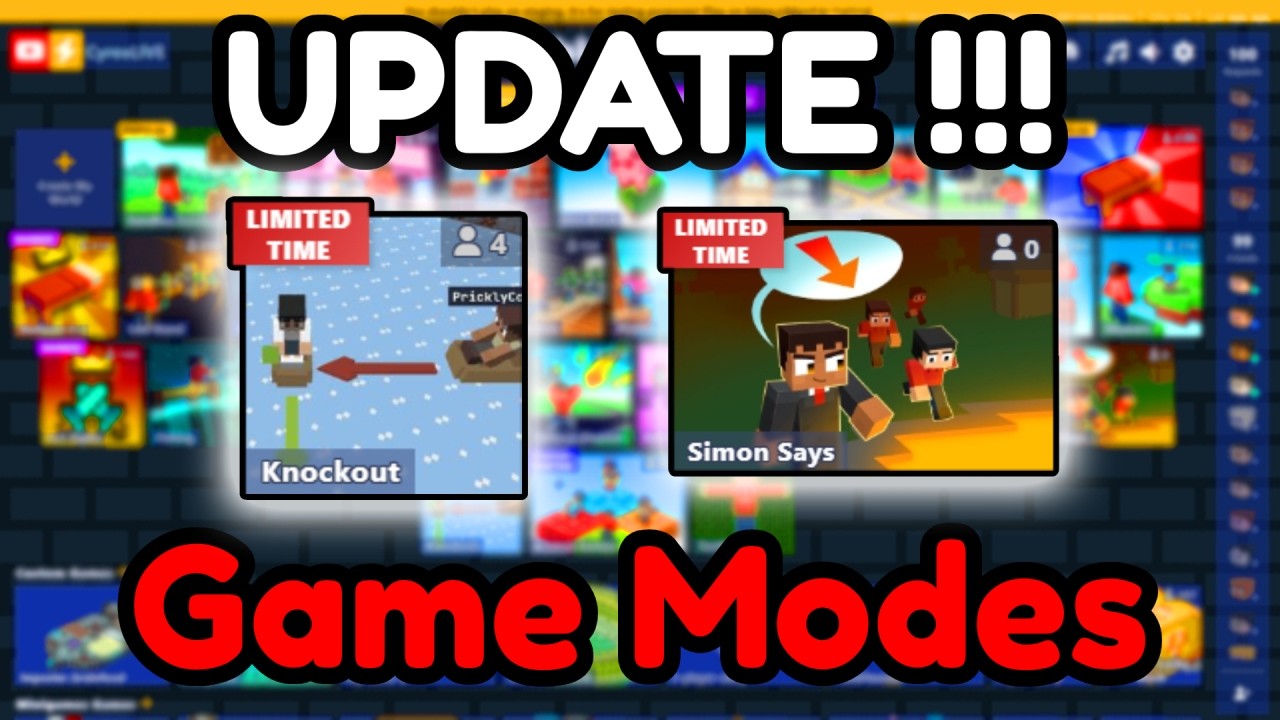 The New Game Modes In Bloxd.io