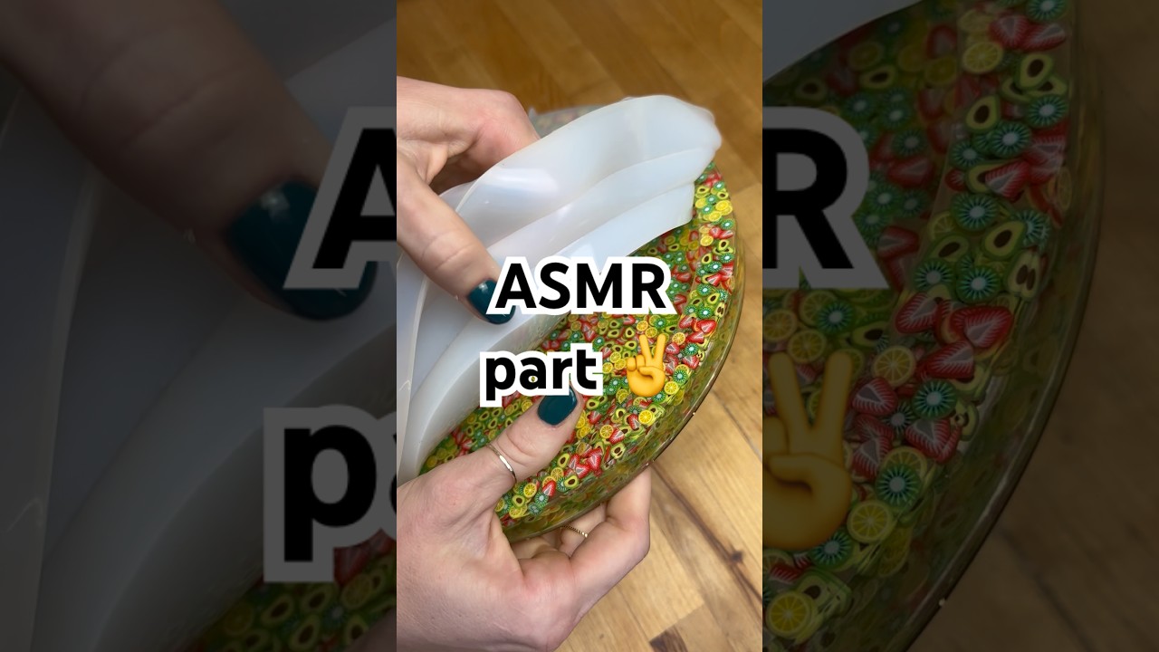 #asmr #resinart #oddlysatisfyingvideo #getcrafty #asmrcrafts #asmrsounds #resincrafts #fruity