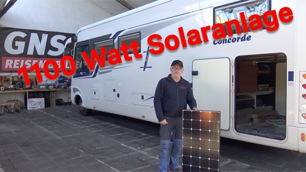 Megagroße Solaranlage für Guidos Concorde