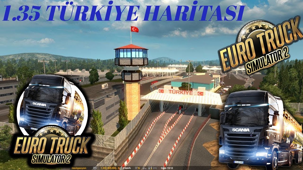 ETS 2 1.35 TÜRKİYE HARİTASI !!! ( NASIL İNDİRİLİR VE KURULUR )
