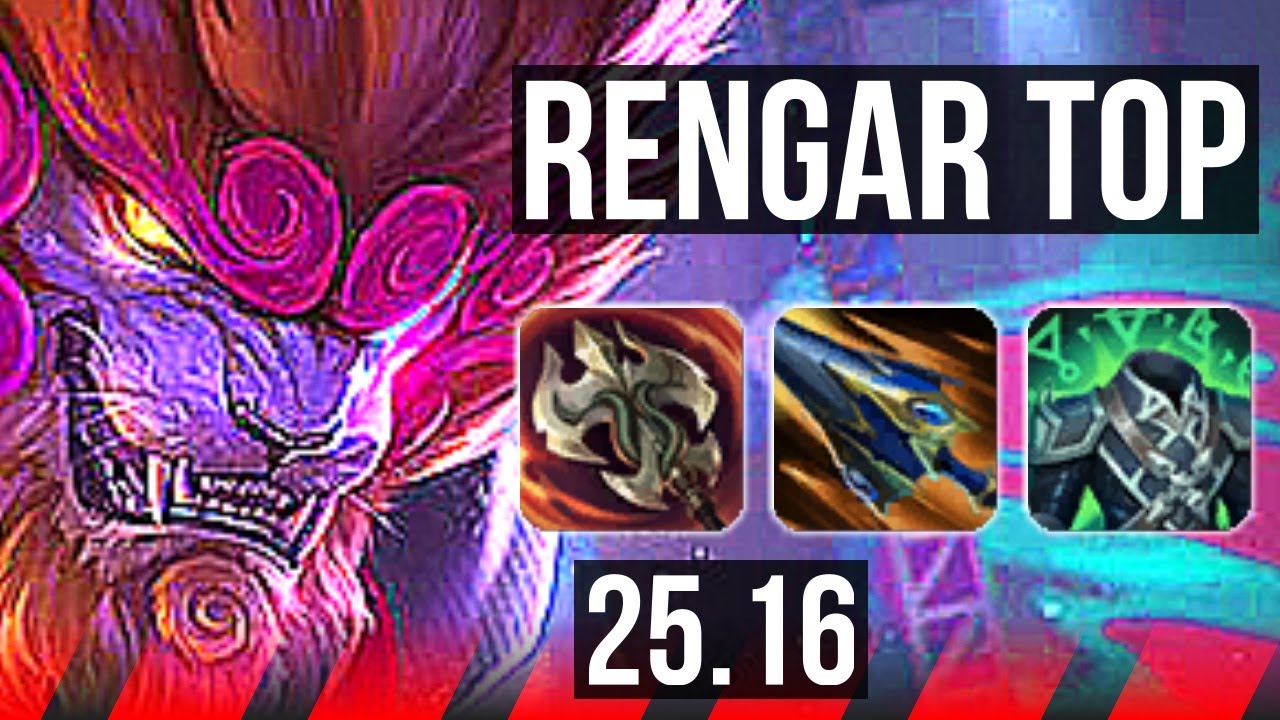 RENGAR vs JAYCE (TOP) | KR Master | 25.16