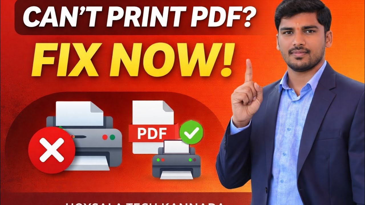 PDF File Not Printing in Windows? Easy Fix in 2 Minutes