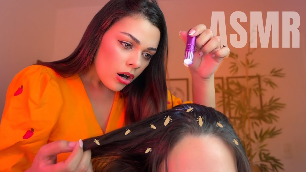 ASMR: cuidando dos seus piolhos (de verdade) 🐛😳