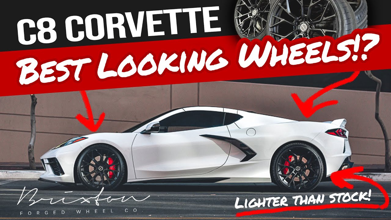Самые красивые диски для Corvette C8?! // Brixton Forged PF-10 Ultrasport+
