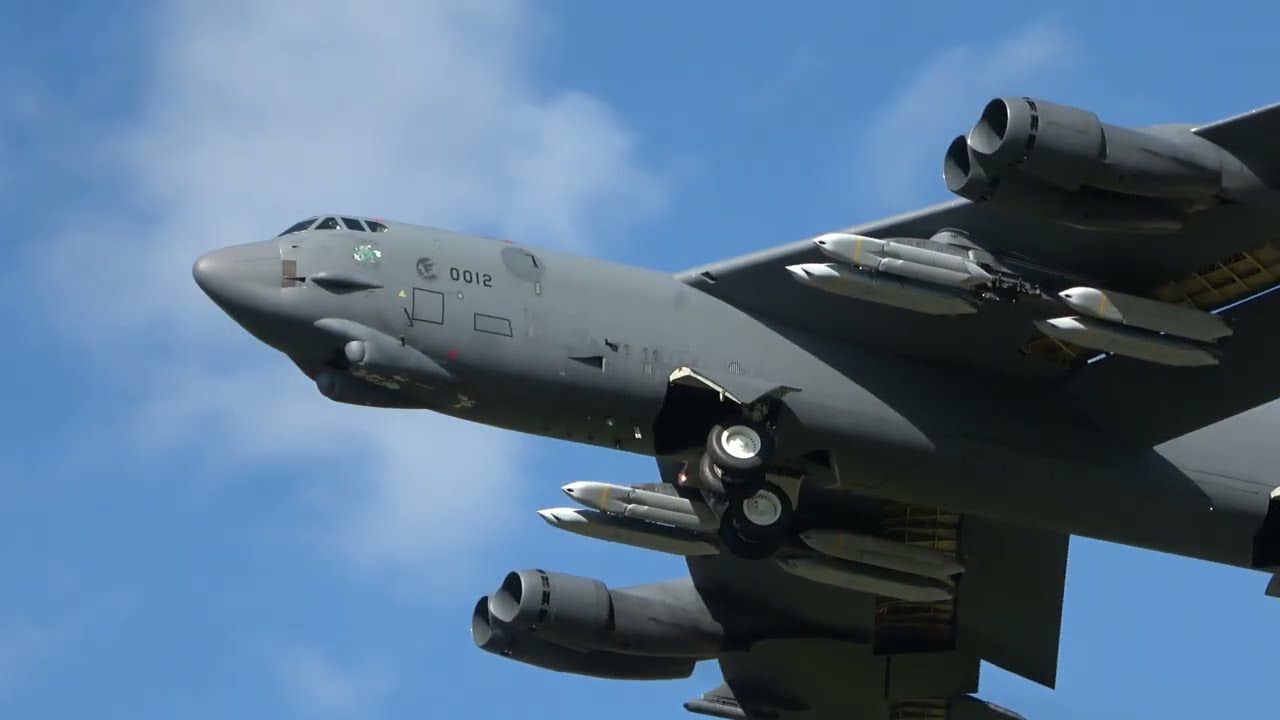 🇺🇸 B-52 - B-1 - Epic Fury Missions - RAF Fairford
