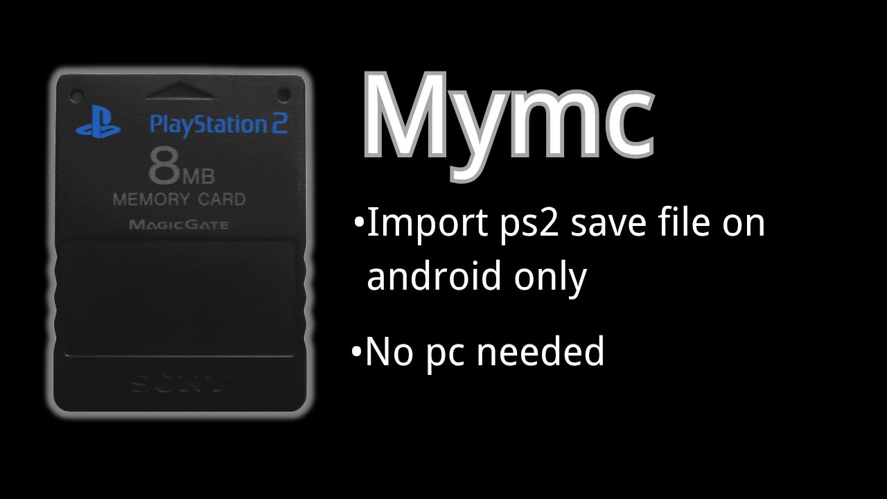 Import PS2 saves on Android without PC