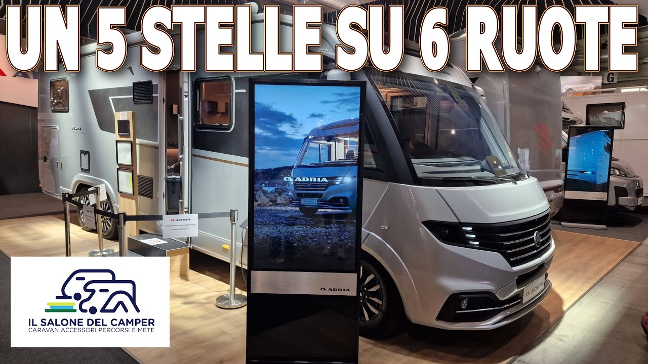 CAMPER TUOR EXTRA LUSSO ADRIA SUPERSONIC 890 AL @SaloneCamperParma #campertour #salonedelcamper2024