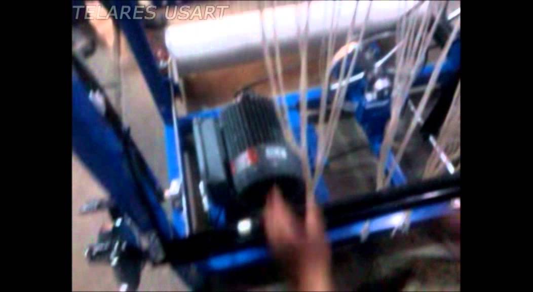 TELARES USART - Preparando para tejer